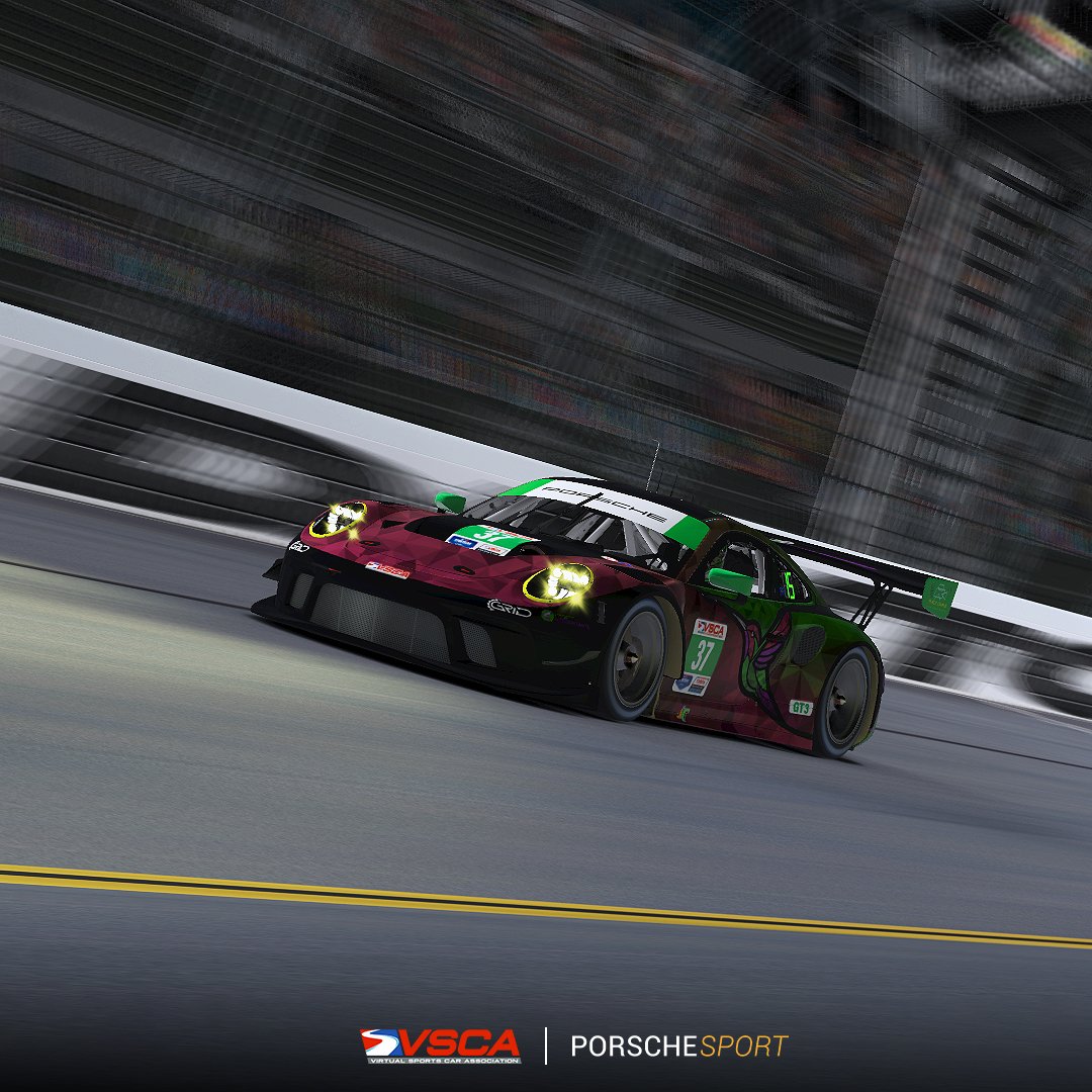 HypraRacing's tweet photo. Ce week-end retrouvez nous pour le 1er round du VSCA pour les 24h de Daytona ! Au volant de notre Porsche 911R GT3 #37 :
🇧🇪 @Samourai_37 
🇫🇷 @92therser 
🇫🇷 @Benhol57 

📸@porschesport https://t.co/UmWyA75eX3