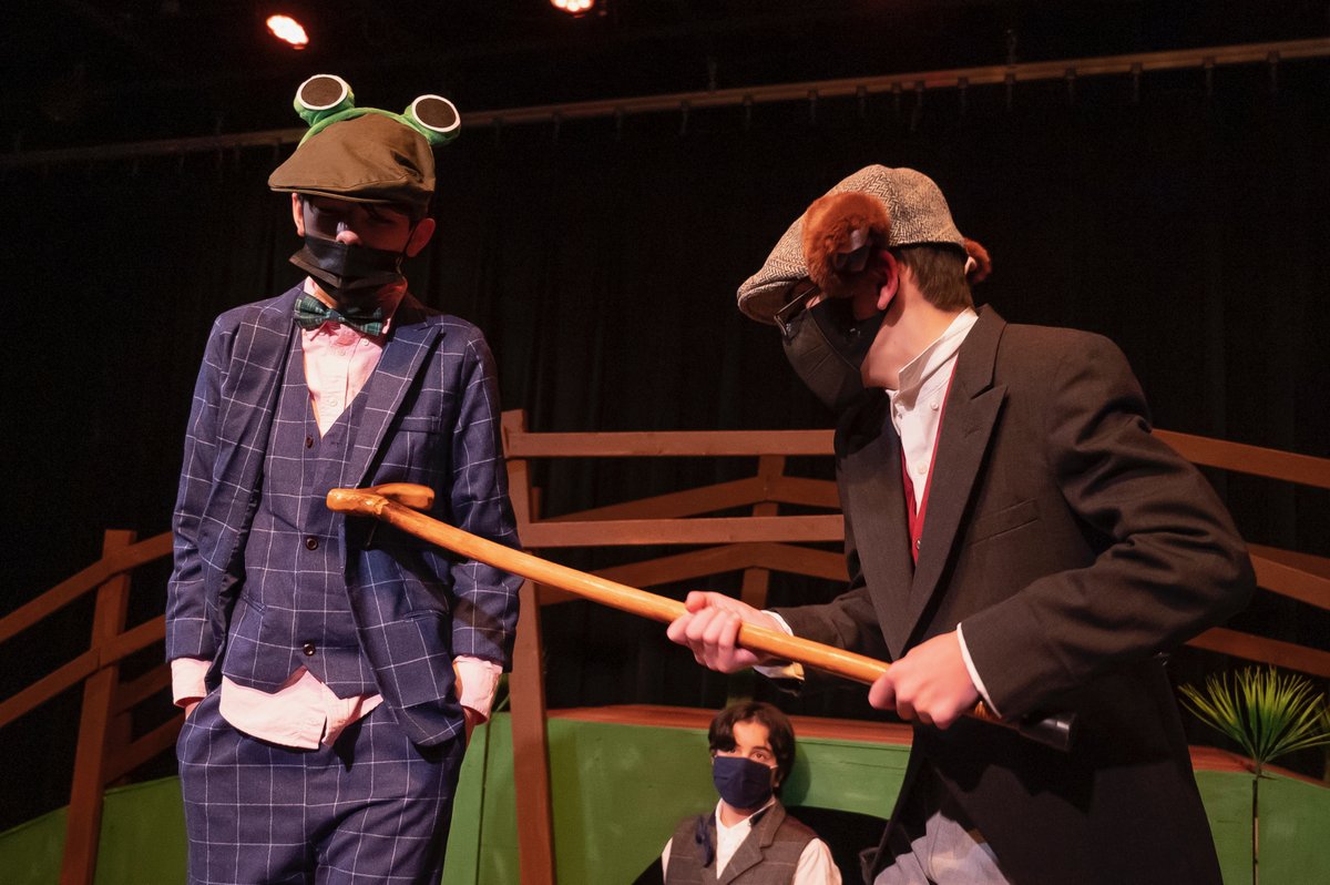 BoysLatinSchool's tweet photo. Congratulations to the cast and crew in the latest middle school production of The Wind in the Willows from the book by Kenneth Graham, adapted by Moses Goldberg.  Shoutout to everyone who worked so hard, it was a wonderful performance! #BoysLatin #BL #OneBL #EQV https://t.co/YznRjWlXs3