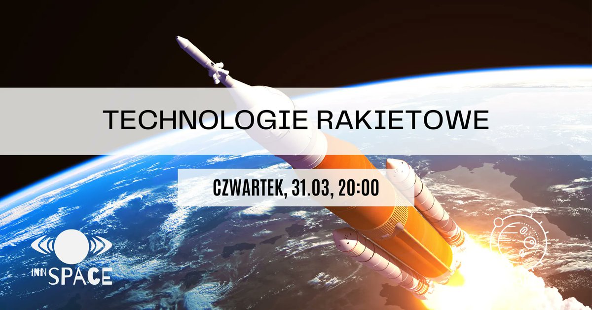 juspelc's tweet photo. A w marcu rakiety! I znakomici goście z @AviationPoland, @PTAstrobio, #innspace oraz @SpaceForest2.

Będzie super! https://t.co/RKb1qnDxrW