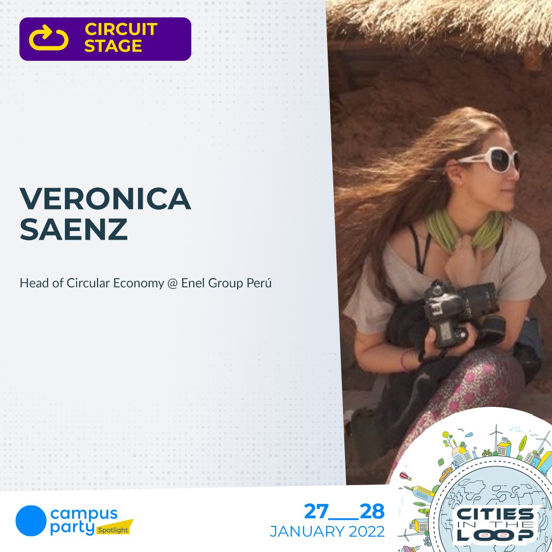 campuspartyCR's tweet photo. Nuestro Main Partner @EnelGroup estará presente en los escenarios de Campus Party Spotlight.

Presentamos a Monica Uribe Jefe Economía Circular Enel Energia Colombia y Veronica Saenz , Jefe de Economía Circular en Enel Perú el 27/01
 
♻️ 💡 https://t.co/jXedZVmLK9 💡♻️ https://t.co/R5zBTns4t6