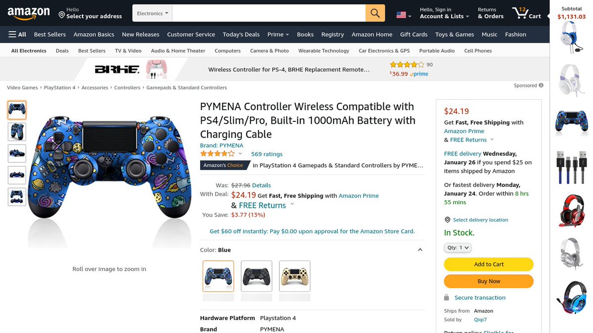 IShowGaming's tweet photo. These actually fire If you wanna send me some that you think are good #ps4controllers then tag me and let me know... https://t.co/ezeSNRcnAr