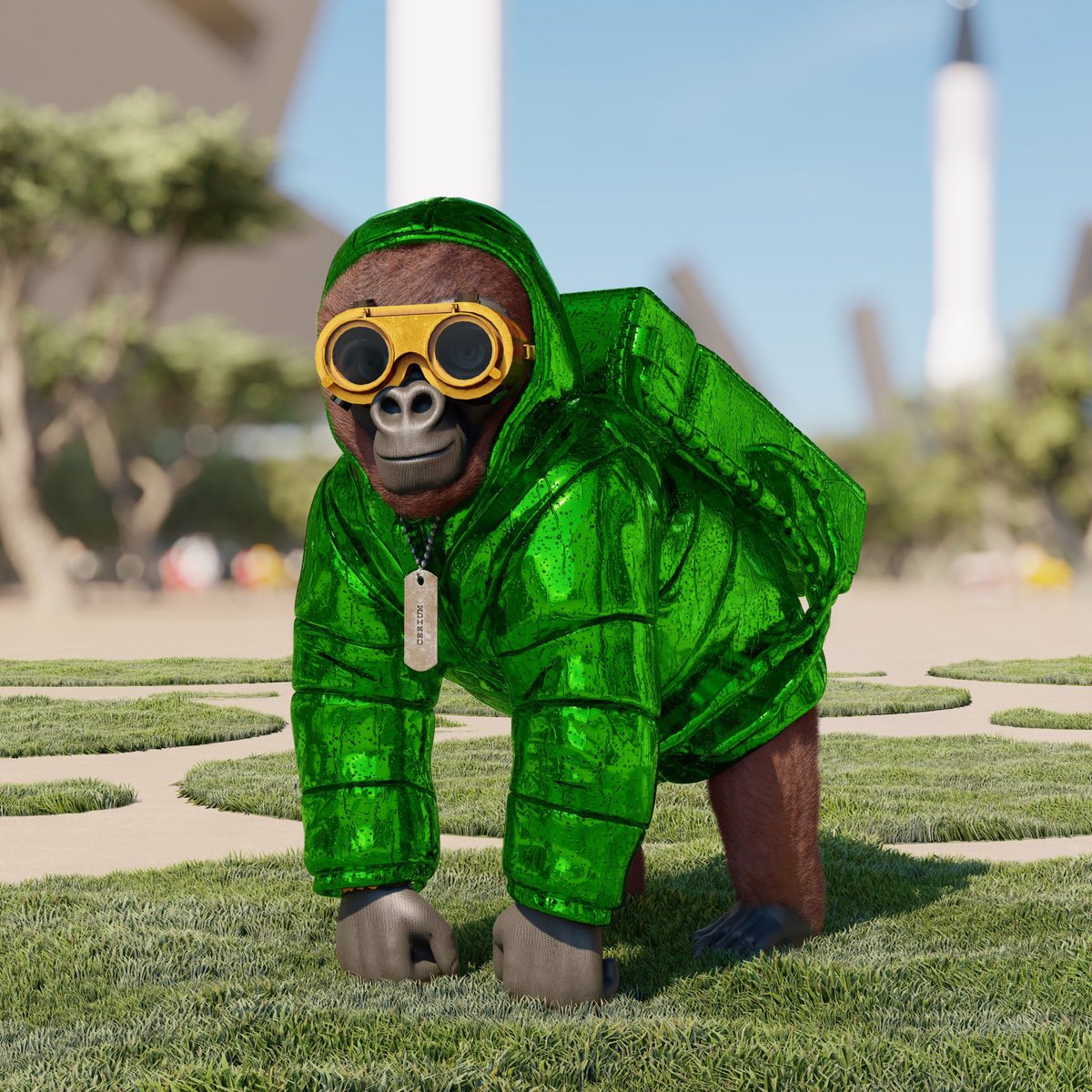 Blessed 2 own a Meta Cadet… thank you 🙏🏽 <a href="/algorillas/">Algorillas.algo</a> <a href="/beanNFT/">bean</a>  #algofam #Algorand #NFT💼