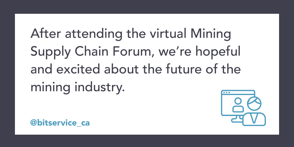 We don't have to stop or put on hold meetings, learning &amp; engagement because of the ever-changing conditions related to COVID-19. Check out the last virtual event we attended.
 
Did you attend any industry events virtually in 2021?

bit.ly/3GJ4fJF

#MiningIndustry