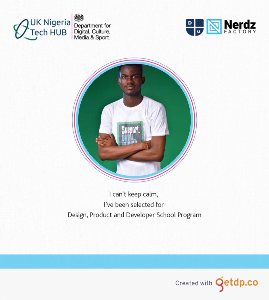 Imo_Uchenna's tweet photo. I'm so glad my application paid off!
A big thank you to @ukngtechhub @codetutorng @designuoline

#DCMSTECHHUBS 
#UKTECHHUB
#DPDSchool https://t.co/qolWQclBMA