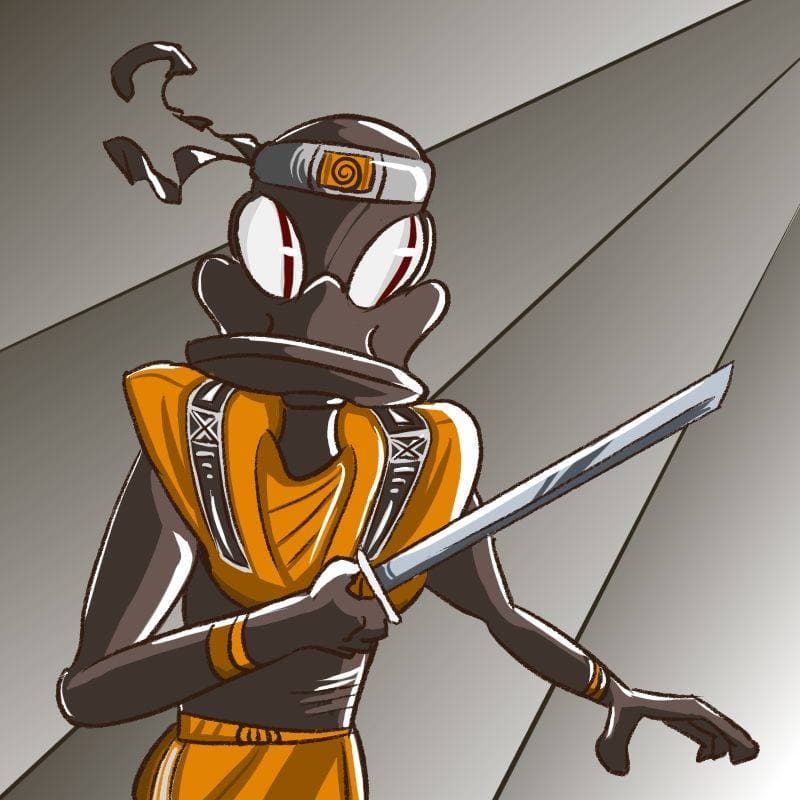 Kas1k87's tweet image. Okay, let&apos;s try to take part in this challenge!
I drew even before the opening of the discord) I spent a lot of time, and efforts, I hope they will appreciate my work, support my art with a heart❤️
#chaoschallenge
@GooniezNFT