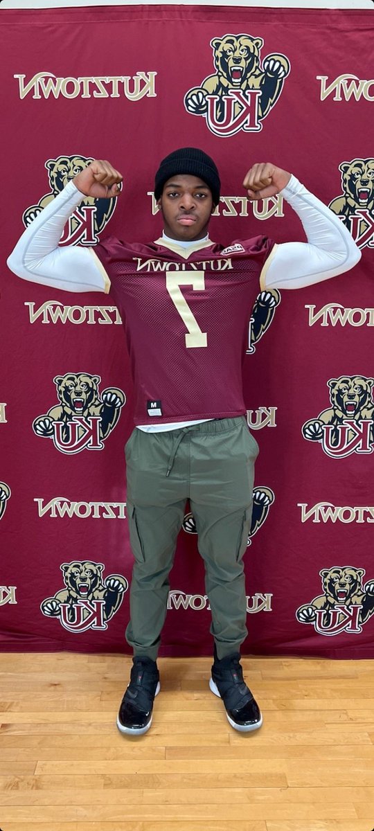 SethCobb_7's tweet photo. After a great visit at Kutztown University, I am blessed to have received an offer to continue my academic and athletic career. Thanks to @CoachQuarterman and the @KUGoldenBears staff. https://t.co/4A8eQWaSOY