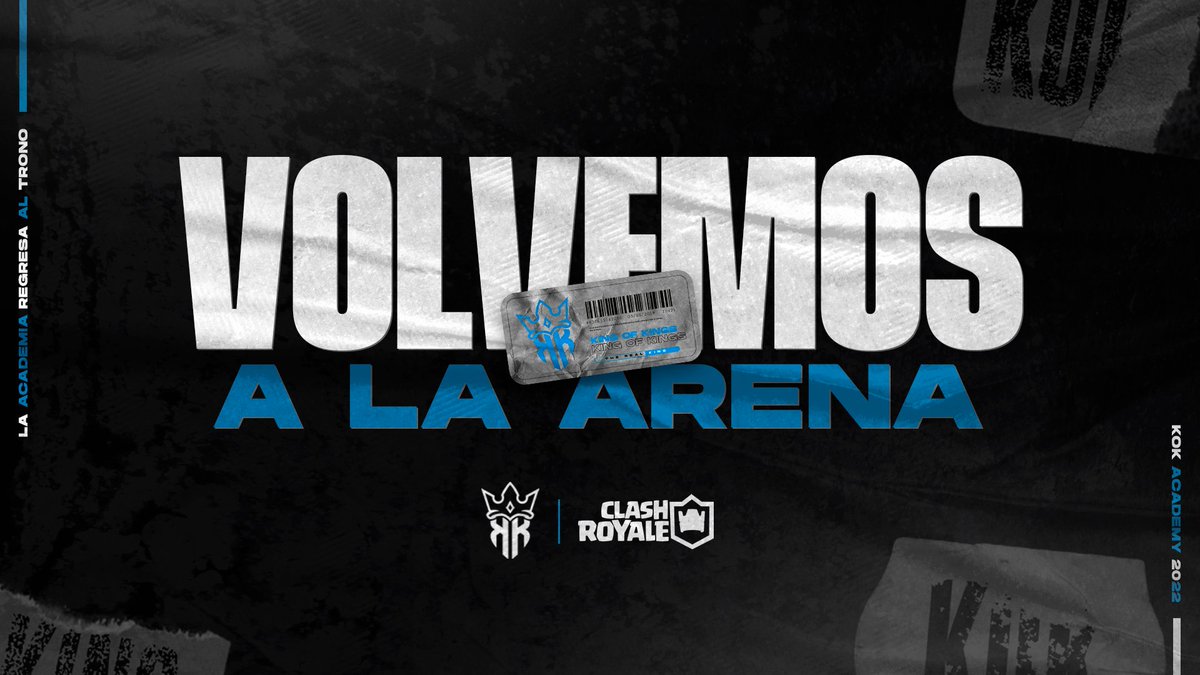 kok_chile's tweet photo. #CR Para las futuras estrellas ,nuestra academy real 👑 a regresado @ClashRoyale volvemos a la arena 

Te buscamos🥳  te buscamos 
Joven promesa de :
-Staff 
-Jugadores 
Nuestros manager y director están esperando sus mensajes 
@FabricioMaring https://t.co/seSJ0uloE8