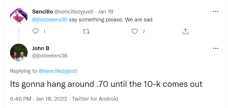 robberbaron14's tweet photo. $cei...Looks like jbsteelers was wrong again.  /shocked face.  I hope the 10k drops tomorrow. https://t.co/XN77fZUhzF