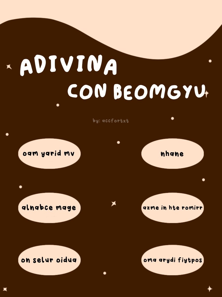 accfortxt's tweet photo. 💭 | adivina con beomgyu 

— dinámica para apoyar a beomgyu en sus metas mensuales, espero participen, den rt para que más moas se unan !

abajo habrán algunas indicaciones 

투모로우바이투게더 범규
#BEOMGYU #범규 #ボムギュ
@TXT_members @TXT_bighit https://t.co/vzqKF6Hxlj