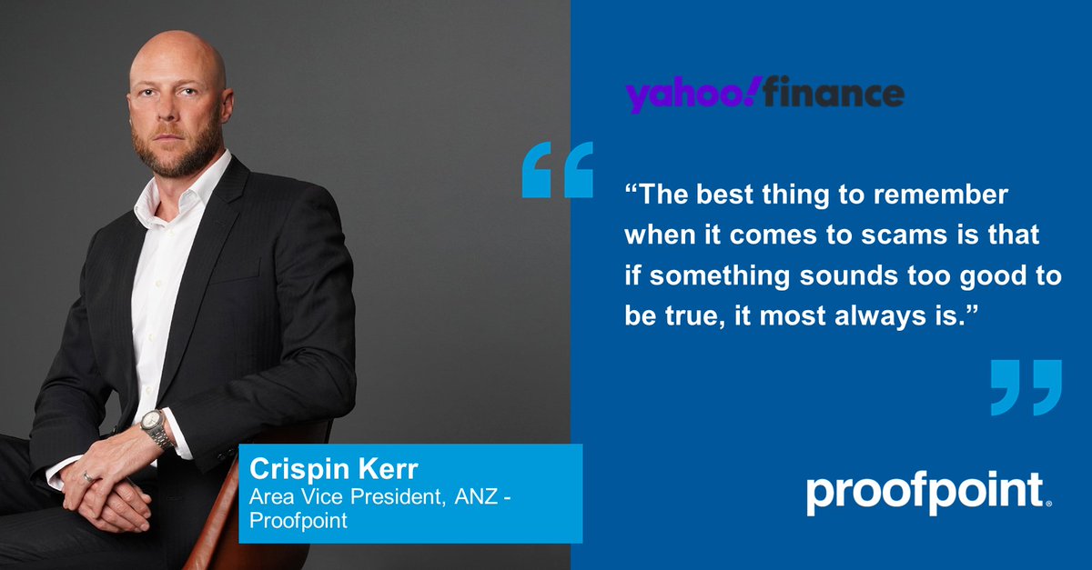 2021 was record year for #scams after Australians lost a whopping $323 million, which is an 84% increase from 2020. Crispin Kerr, #ANZ VP at Proofpoint, sheds light on the subject and encourages consumers to remain vigilant. ow.ly/FQ0150HylJZ