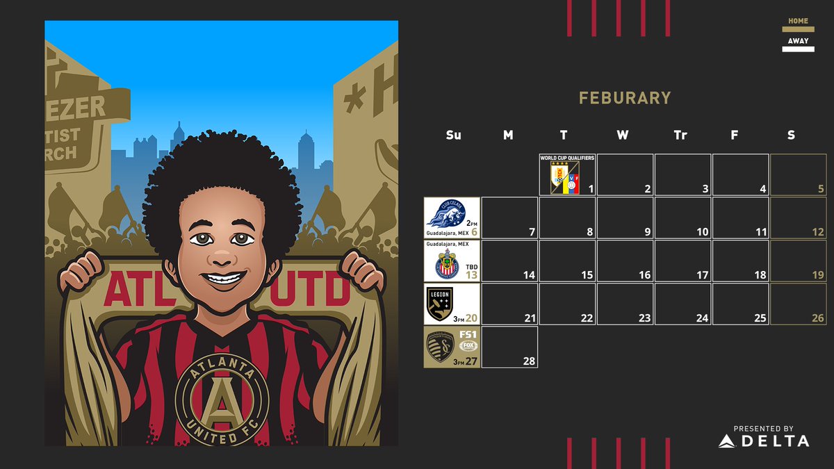 ATLUTD's tweet photo. 🗓 The 2022 preseason schedule is set!

📍 Athens 🔴⚫️
📍 @Chivas 🇲🇽
📍 Birmingham 🔨 

17s, we'll see you SOON! 📲 https://t.co/MLMCWFLyvV https://t.co/pTl39nP6Su