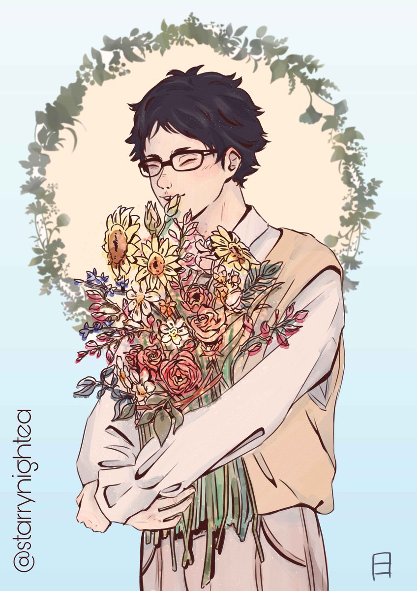 waiting for spring ✿ #akaashikeiji #Haikyuu