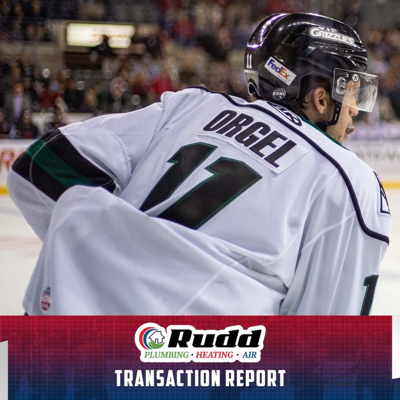 SCStingrays's tweet photo. Stingrays add three players ahead of a three game weekend. Forward Barret Kirwin comes out of Dalhousie University, Defenseman Ryan Orgel was most recently with the Utah Grizzlies, and Goaltender Kristian Stead was signed from the Knoxville Ice Bears.