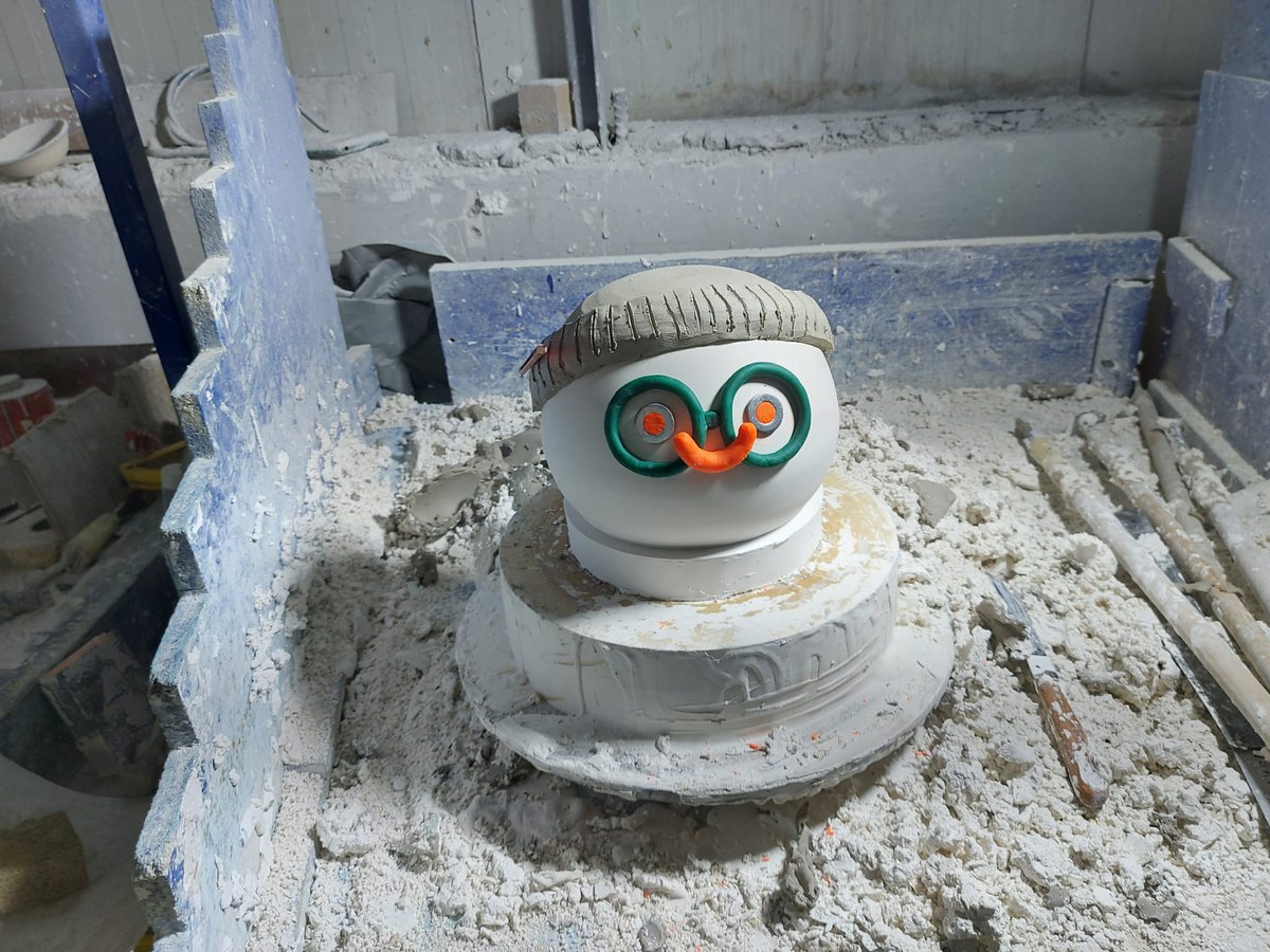 RNeng's tweet photo. We did this with plaster in 8 hours.  I hope you will like it🙂 https://t.co/8oQs2bW1f2