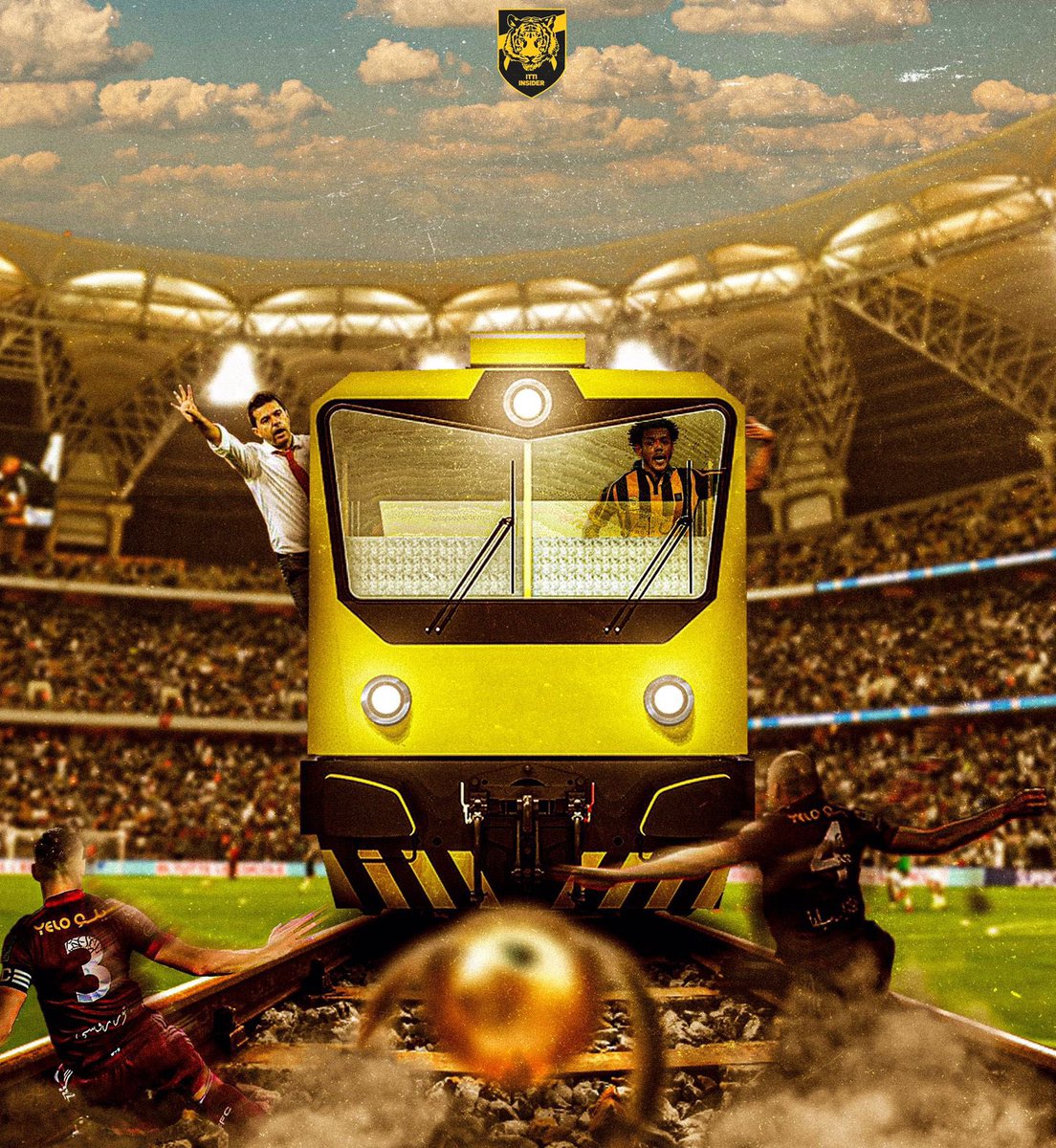 InsiderItti's tweet photo. مـبـاراة الـيوم!

🚇 قِطار العميد يواصل رحلته نحو محطة الدوري التاسع من خلال مواجهة 'الفيصلي'. 

⏰ 8:10 مساءً . . كونوا في الموعد! https://t.co/OpqPftRbh1