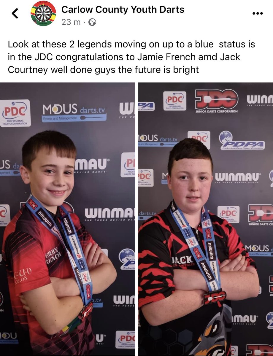 This is the heart of @JDCdarts 

Tried and tested grading system, achievable goals and tangible rewards

JDC offers young players something to shoot for every week with the best mentors around. Fully supported by our team headed up by <a href="/DarrenBarson/">Darren Barson</a> powered by <a href="/GoDartsProCom/">GoDartsPro.com</a>