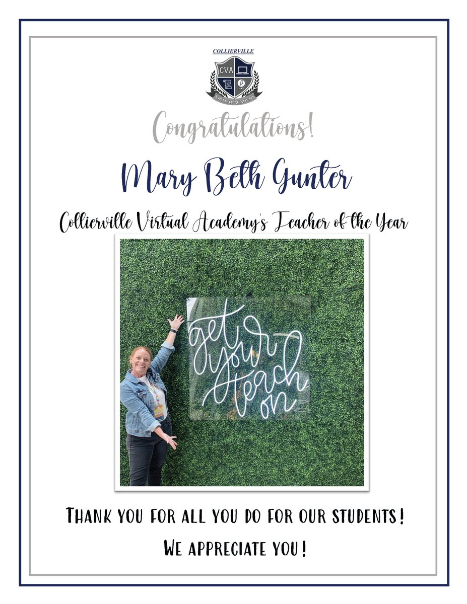 Collierville Virtual Academy tweet media