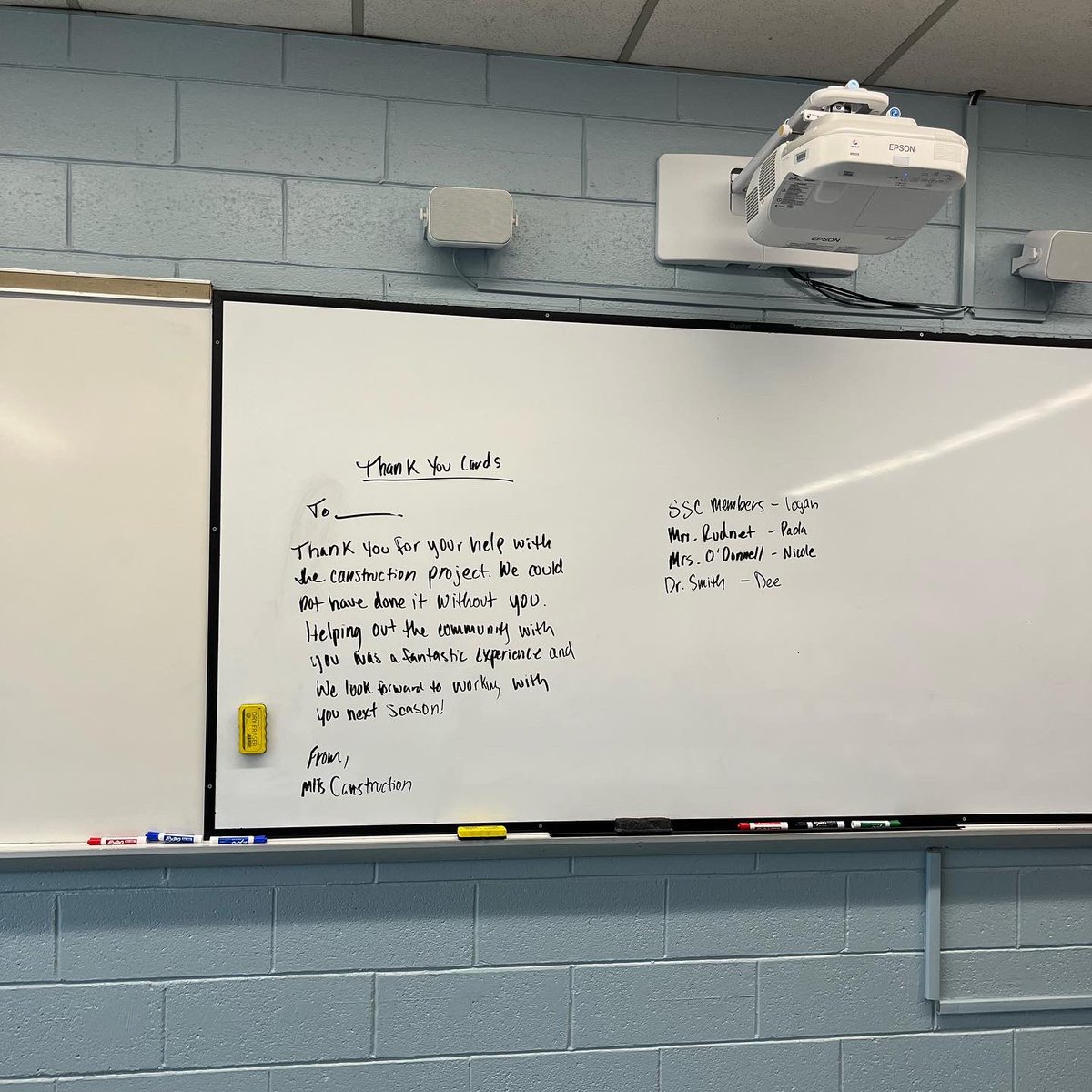 MHSCanDoIt's tweet photo. First meeting of the new year! We made thank you cards and started brainstorming for next season! https://t.co/MiPHvf2hjf