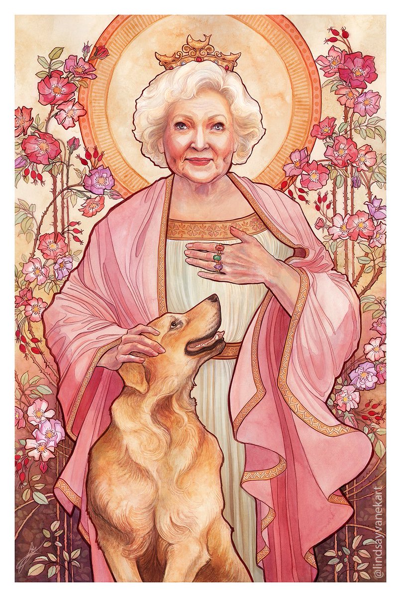 “Our Lady of Grateful Camaraderie, Betty White”