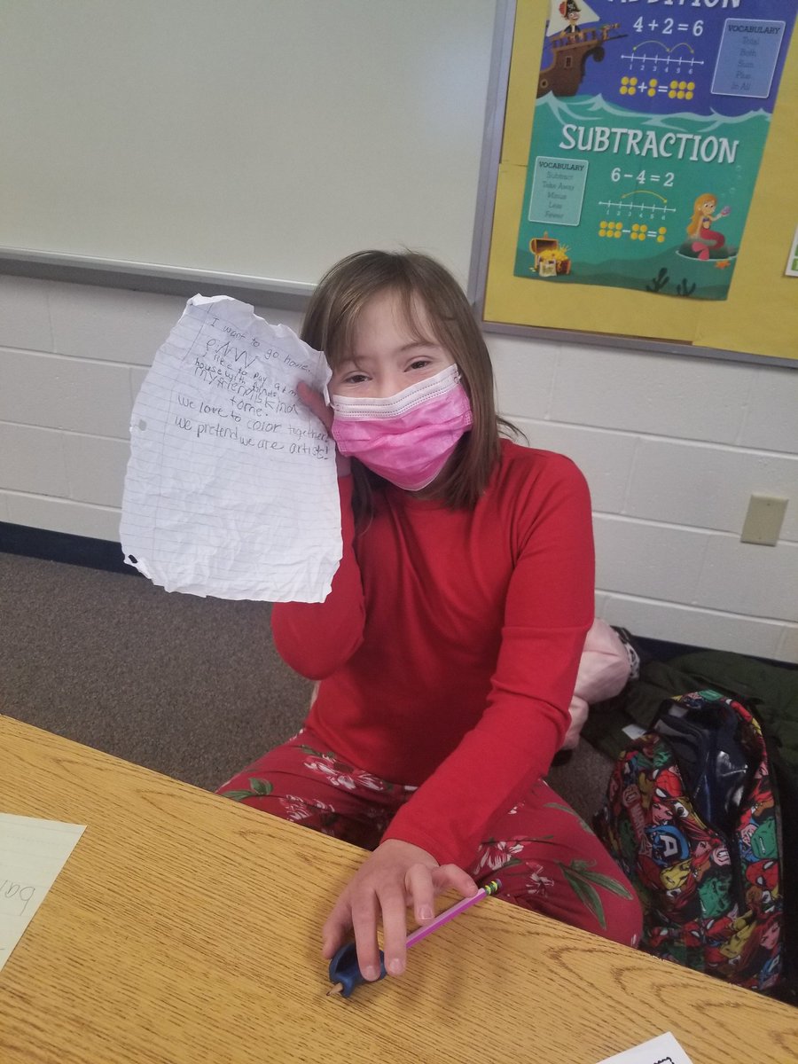 MrsMathewsILC's tweet photo. What do you do when it snows? Have a snowball fight! Well, sort of-- we practiced our story writing with a round robin "snowball fight". What a fun and engaging way to get moving, creative, and writing! @CMSPrincipal1 @cms_grizzlies #teamcms https://t.co/AlEfDMIyJD