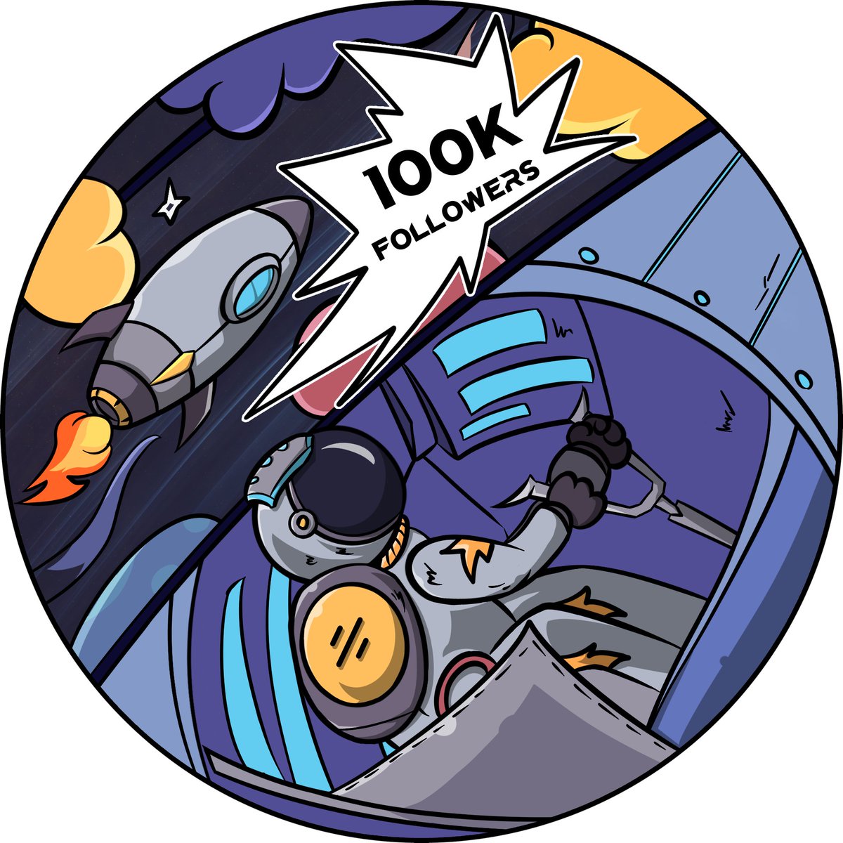 You can claim #ProjectGalaxy’s 100K Follower #OAT now  👨‍🚀

Remember, this is an open-to-all event that lasts for 12 hours, so don’t forget to remind your friends in the comments below  ⏱️

Claim now: galaxy.eco/galaxy/campaig…