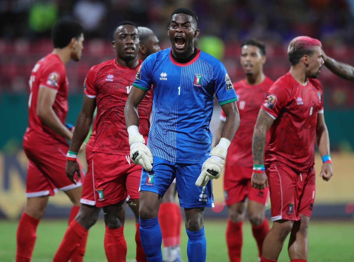 Jesus Ngua, goleiro de Guiné Equatorial - @CAF_Online_PT/Twitter