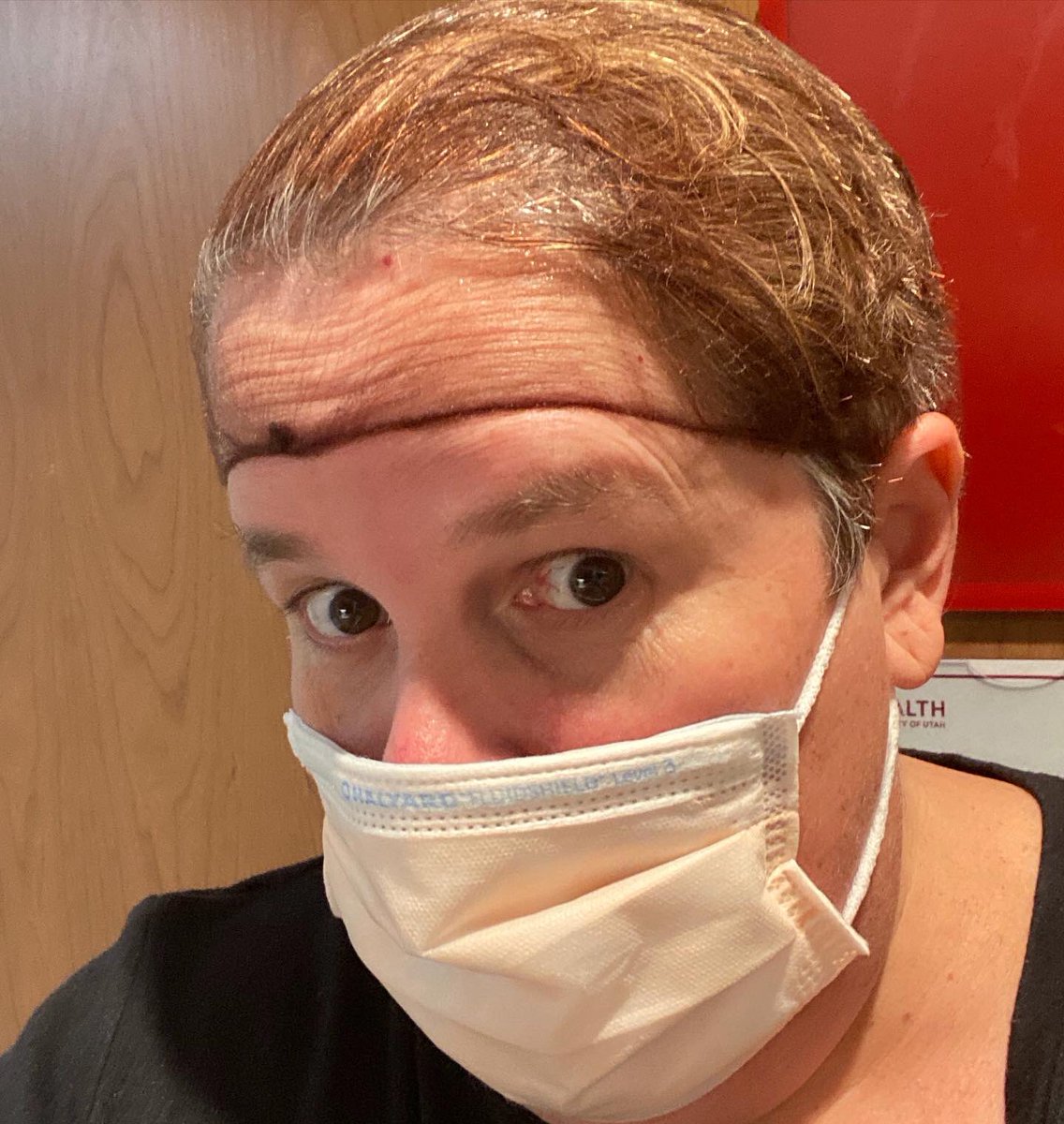 BethQuinney4's tweet photo. Never say “that’s not my job”.  If you do, you may miss a great opportunity to rock(or not) a hair net!  #oneteamonemission #everyjobmatters @UofUHealth https://t.co/ucZ3rGMhvR