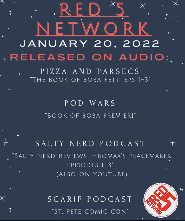 YOUR Red 5 Network tweet media