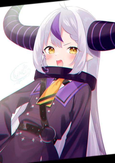 あ、刮目ゥ～ #Laplus_Artdesu 