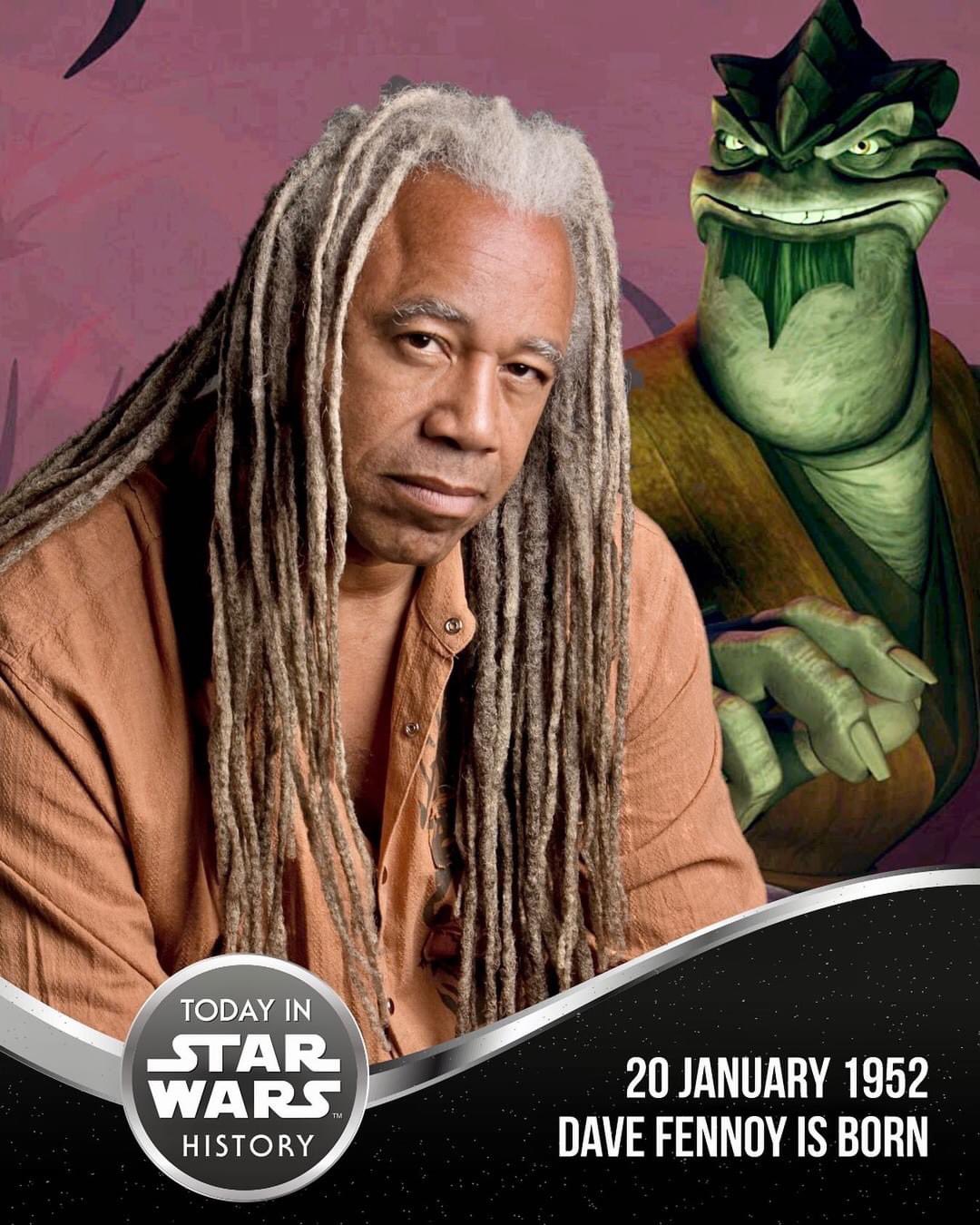 Happy birthday to Dave Fennoy!  