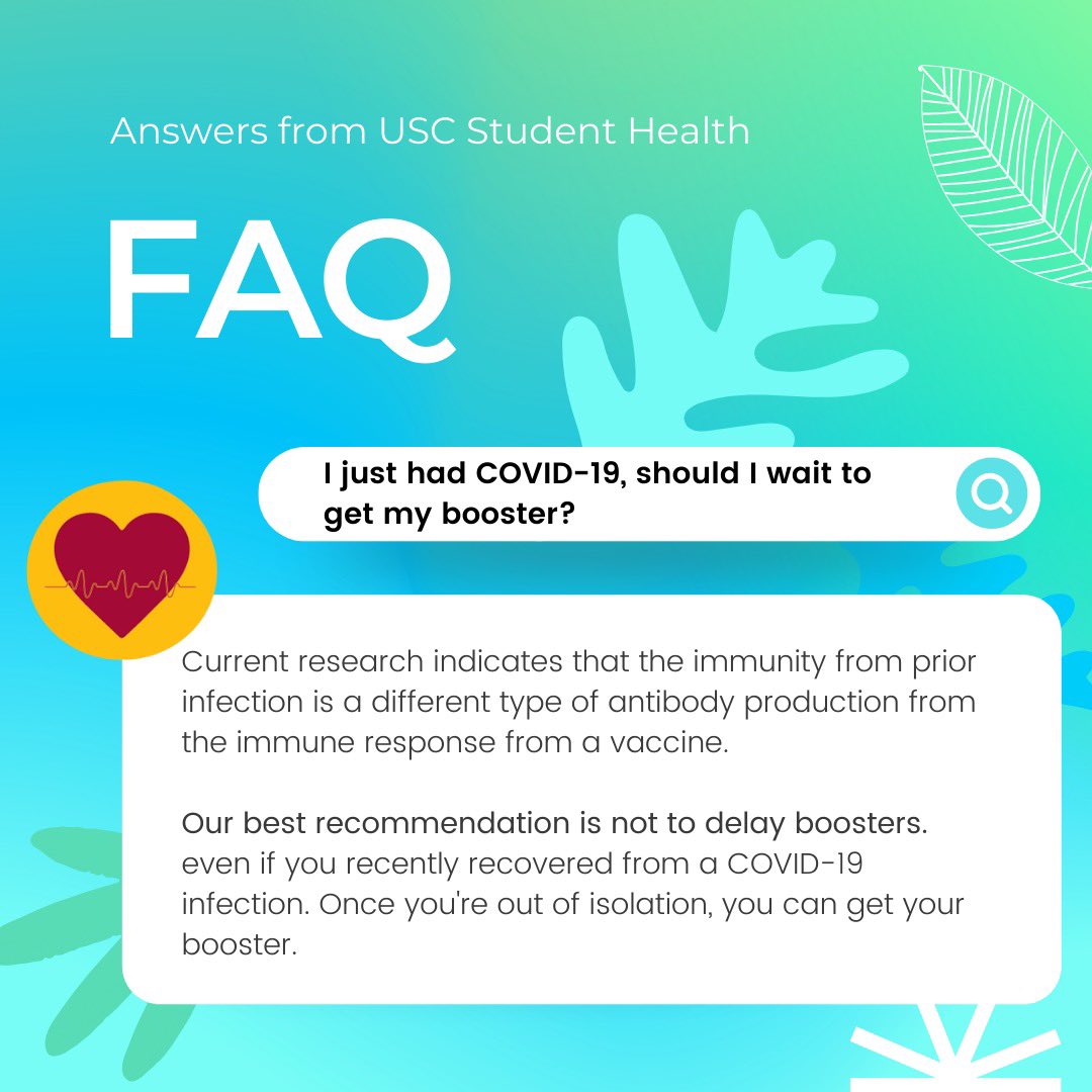 USC Graduate Student Government (@uscgsg) on Twitter photo An important message from USC Student Health! Stay healthy, Trojans! An important message from USC Student Health! Stay healthy, Trojans!
