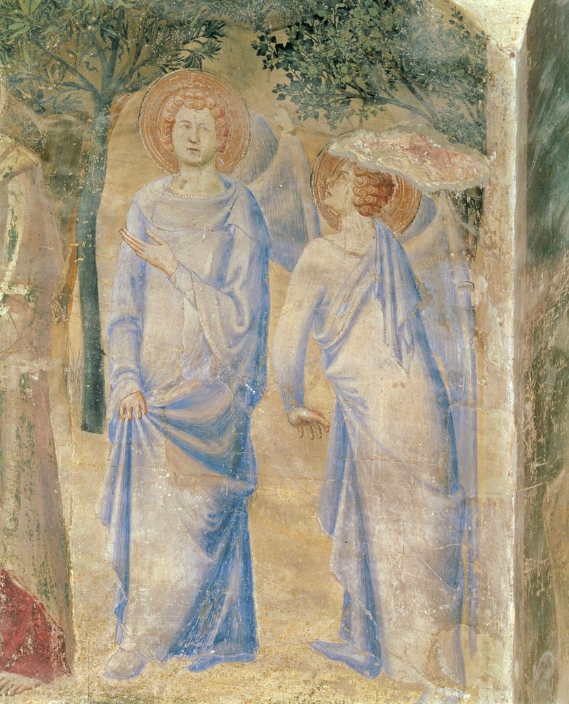 mitchellke_'s tweet image. Matteo Giovannetti's contorted-armed angels. 1347-48. Chapel of St John, Palais des Papes, Avignon.