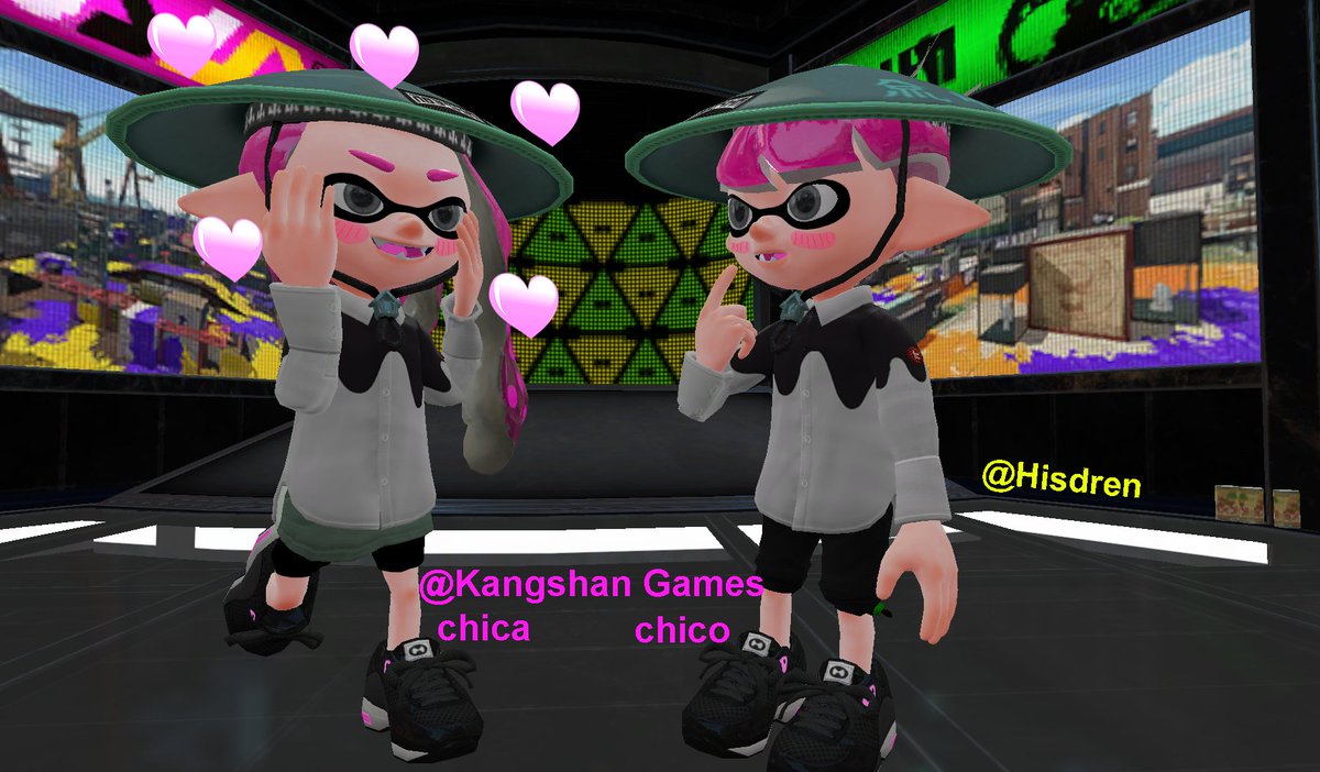hisdren's tweet photo. @kangshangames chica y chico
Kangshan chica: Β‘QuΓ© guapo!
Kangshan chico: Β‘He!
#Splatoon2 #γΉγγ©γγ₯γΌγ³2 #Splatoon2SFM #SourceFilmmaker #SFM https://t.co/N6qGQP2dED