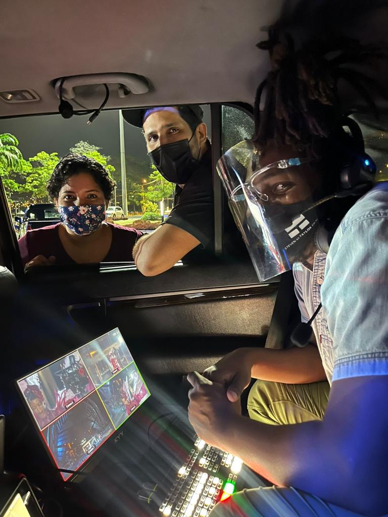 thehodgki's tweet photo. Did y'all catch the #ansaawards tonight ? Honoured to have been part of this inspiring production. The awardees stories need to be heard and seen. ❤❤❤Truly Caribbean.#UltimateEvents ensured a safe working enviro ❤
Steven Taylor is a genius +
@daniboucs is a rockstar.
#bts https://t.co/OVIiRDQvDQ