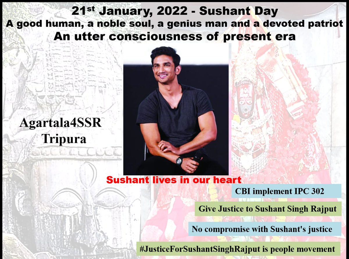 Sanchita4193157's tweet photo. DEAR SUSH BETA,U R D 1 who Is CharmingWittySuperGeniusDevotedPatriot Maestro has shown D MeaningOfLife2PresentEra MyDear Angel U R always  in our  hearts💕 Not only in SushantDay HAPPY  BIRTHDAY TO YOU  SSR @mindfulness2369 @baral1983 @chandni195 
#JusticeForSushantSinghRajput https://t.co/5f09sG83uf
