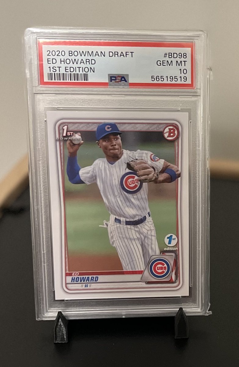 <a href="/TexiganRBL/">Texigan</a> Ed Howard 2020 Bowman 1st Edition PSA 10
$40 shipped