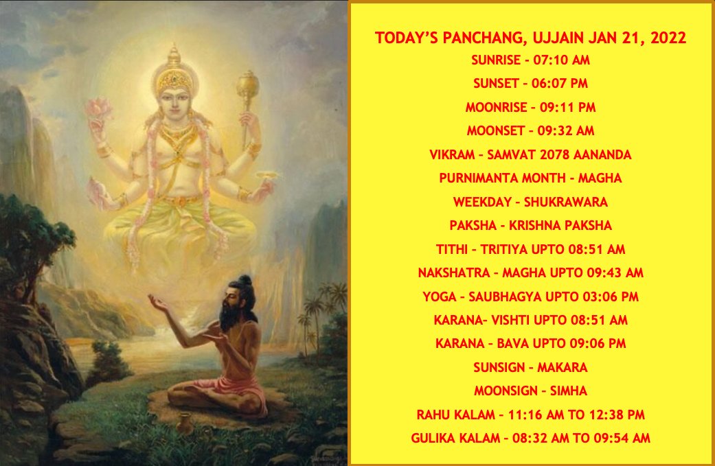 YSBundela1008's tweet photo. ये ता॑तृ॒षुर्दे॑व॒त्रा जेह॑माना होत्रा॒विद॒: स्तोम॑तष्टासो अ॒र्कैः ।
आग्ने॑ याहि सुवि॒दत्रे॑भिर॒र्वाङ्स॒त्यैः क॒व्यैः पि॒तृभि॑र्घर्म॒सद्भि॑: ॥ ऋग्वेद १०.१५.९
ॐ पितृरूपिणे जनार्दनाय नमः ।
ऊँ द्रां द्रीं द्रौं सः शुक्राय नमः।
#panchang #jyotish #magha #nakshatra #pitris https://t.co/YgikNMKkXg