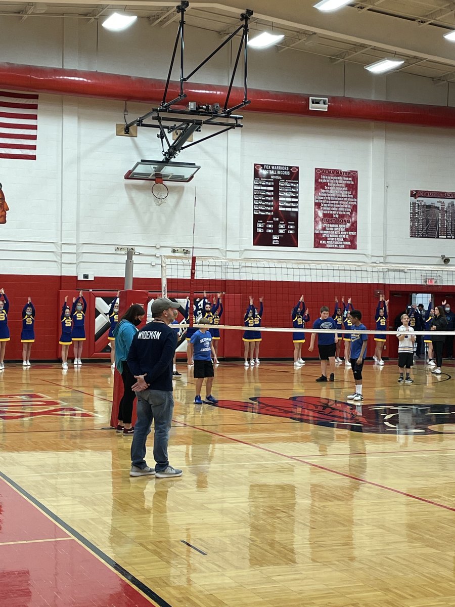 Congratulations to our 1st place girls and 2nd place boys volleyball teams in the Intramural tournament tonight. Great performances by the cheerleaders and the dance team as well!