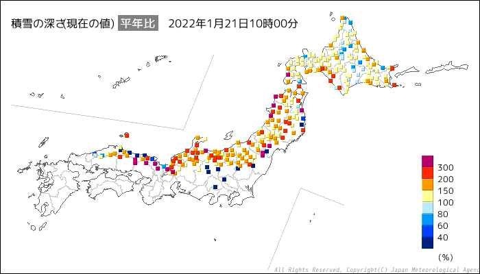 Winter_Monsoon's tweet photo. 【1月21日概況】1042hPaなう。冬型の気圧配置が続き各地の積雪深は厳冬期に相応しい状況、極端に多い地域はないものの、全体的に仕上がりつつあるぞい！このまま暖気侵攻を許すことなく、ジパングをわがものにしてゆくぞい！ https://t.co/QobhqP63pR