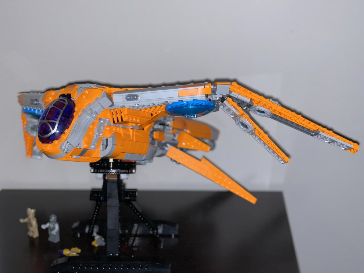 GerryBrandt's tweet photo. This was a fun build… 2100 pieces later! I NEVER saw myself getting interested in Lego. One year and 8 builds later. #AddictedToLego #Lego #GuardiansOfTheGalaxy #InfinitySpa #LegoCanada https://t.co/5e0HyRn14M