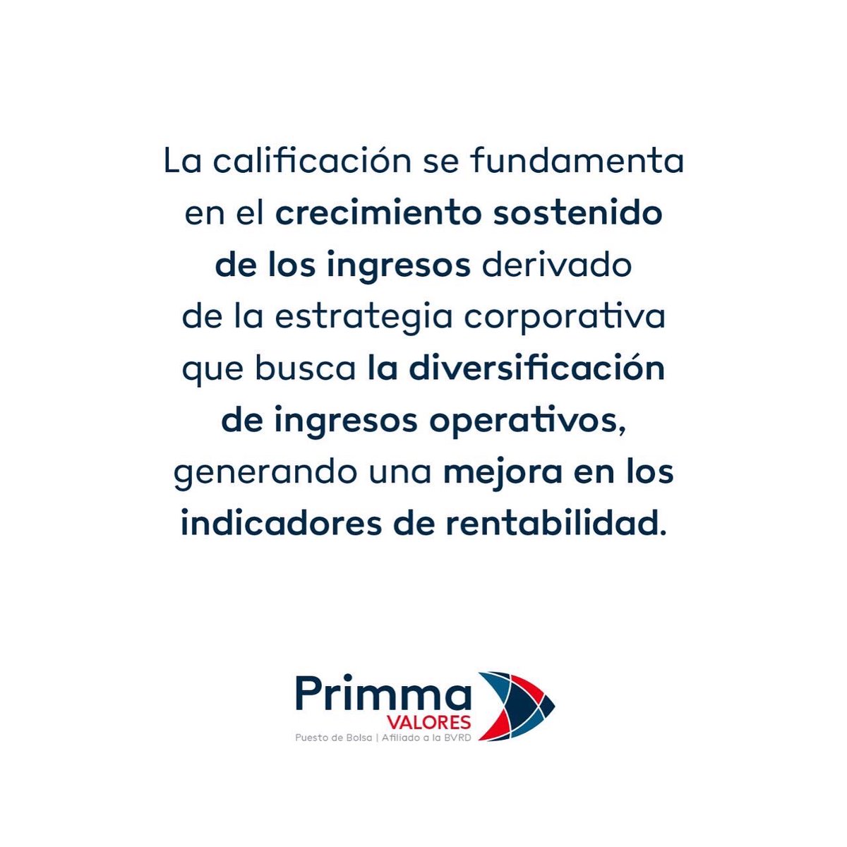 PrimmaValores's tweet photo. Felices por recibir esta calificación “A- (dom)” de Pacific Credit Rating, orgullosos del trabajo y la entrega de nuestros colaboradores y accionistas, y agradecidos por la confianza depositada de todos nuestros clientes. #PrimmaValores https://t.co/kcGx8rPEix