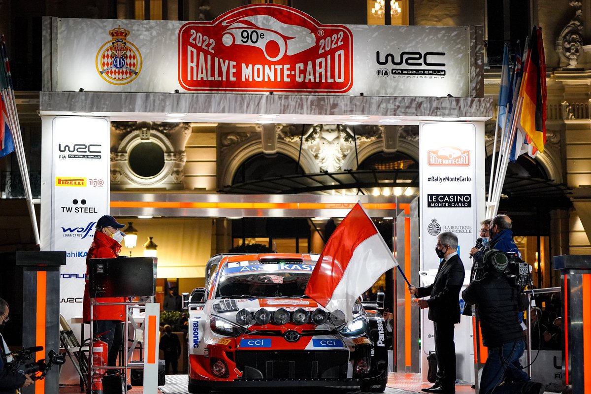 MatraxRacing's tweet photo. #WRC | @TGR_WRC´s @SebOgier 🏎️🔥🔥 won the two #RallyeMonteCarlo 🇲🇨 stages on Thursday 🌛, topping the standings ahead of @MSportLtd´s @SebastienLoeb (+6.7s) &amp; @TGR_WRC´s @ElfynEvans (+11.2s). 
Times for #SS2:
1️⃣ #SebOgier 
2️⃣ #SebLoeb +1.3
3️⃣ #ElfynEvans +1.9
📸 WRC &amp; ACM https://t.co/3BfJsDaYF3