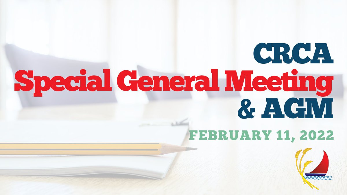 ChestermereRec's tweet photo. Join us on Feb 11 at the Rec Centre for a Special General Meeting and AGM, beginning at 6:30 p.m.

For meeting agendas, and Board of Director nomination information, visit https://t.co/MPNX3sjLwP. https://t.co/rEsVna9e3c