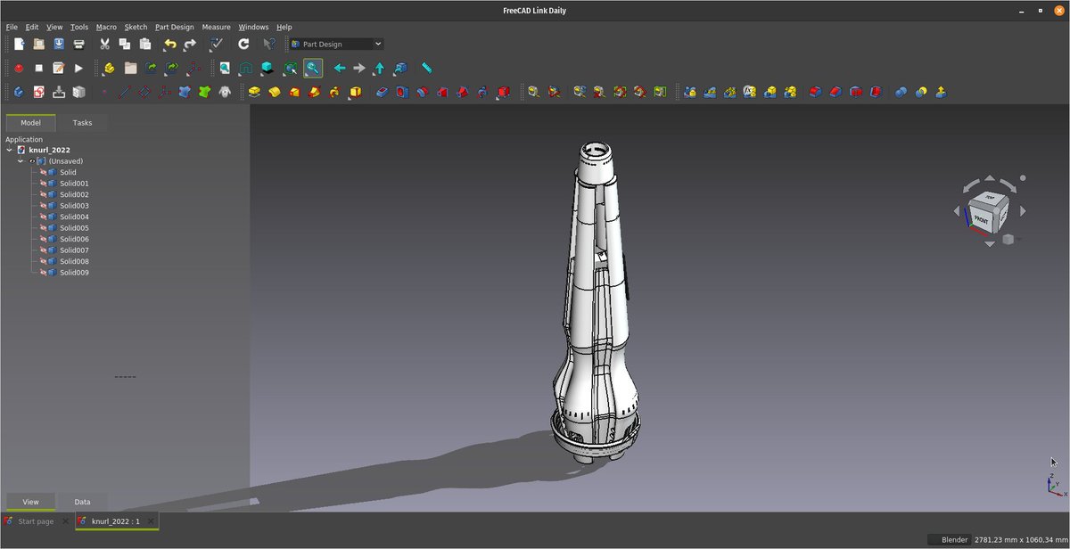 Chihauccilconte's tweet photo. a-ha Knurl evolved again #rafaeleandrade #knurl #cello #design #research #tui #musicinstrument #sound #freecad https://t.co/2KIZjwTogM