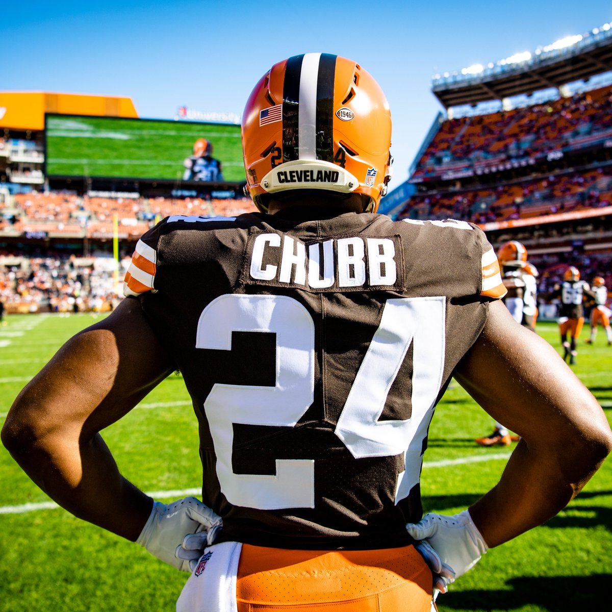 Browns's tweet photo. Browns 216 1/6

🟩🟩🟩🟩🟩 https://t.co/dIC6Kn6ewE