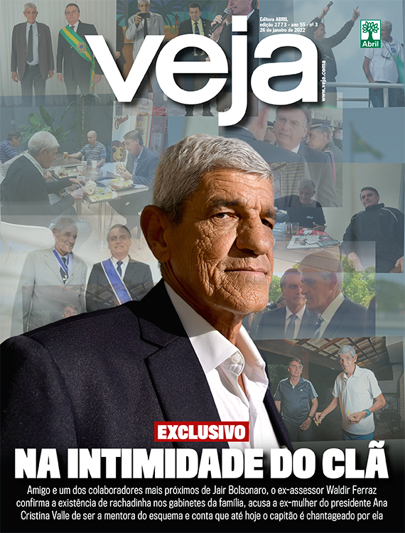 VEJA's tweet photo. #EXCLUSIVO | Amigo há mais de três décadas e ex-assessor de Bolsonaro, Waldir Ferraz confirma rachadinha nos gabinetes de Jair, Flávio e Carlos e diz que foi ex-mulher do presidente que organizou e comandou o arranjo. Leia a reportagem de capa na íntegra: https://t.co/62zH5foGdt https://t.co/ccQ24M4Wrf