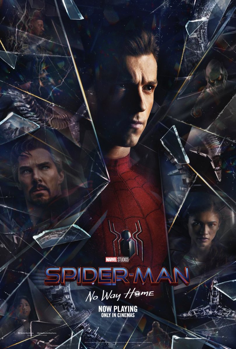 RT @NewsMarvelPL: Nowy plakat filmu 'Spider-Man: No Way Home'! https://t.co/mPq2AIMKPf