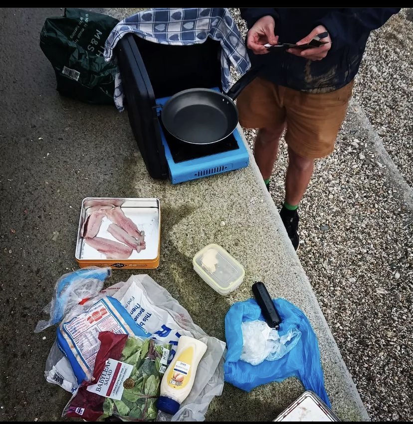 YPCmakingwaves's tweet photo. This week we did things a little differently in our fishing session! We learnt how to prepare &amp; cook our fish from whole! Lovely mackerel caught at the local fishmonger 😅
Aged 16-25, not in education and employment, Falmouth/penryn, on a Wednesday.
#falmouth #outdoorcooking https://t.co/KpSz0QAl62
