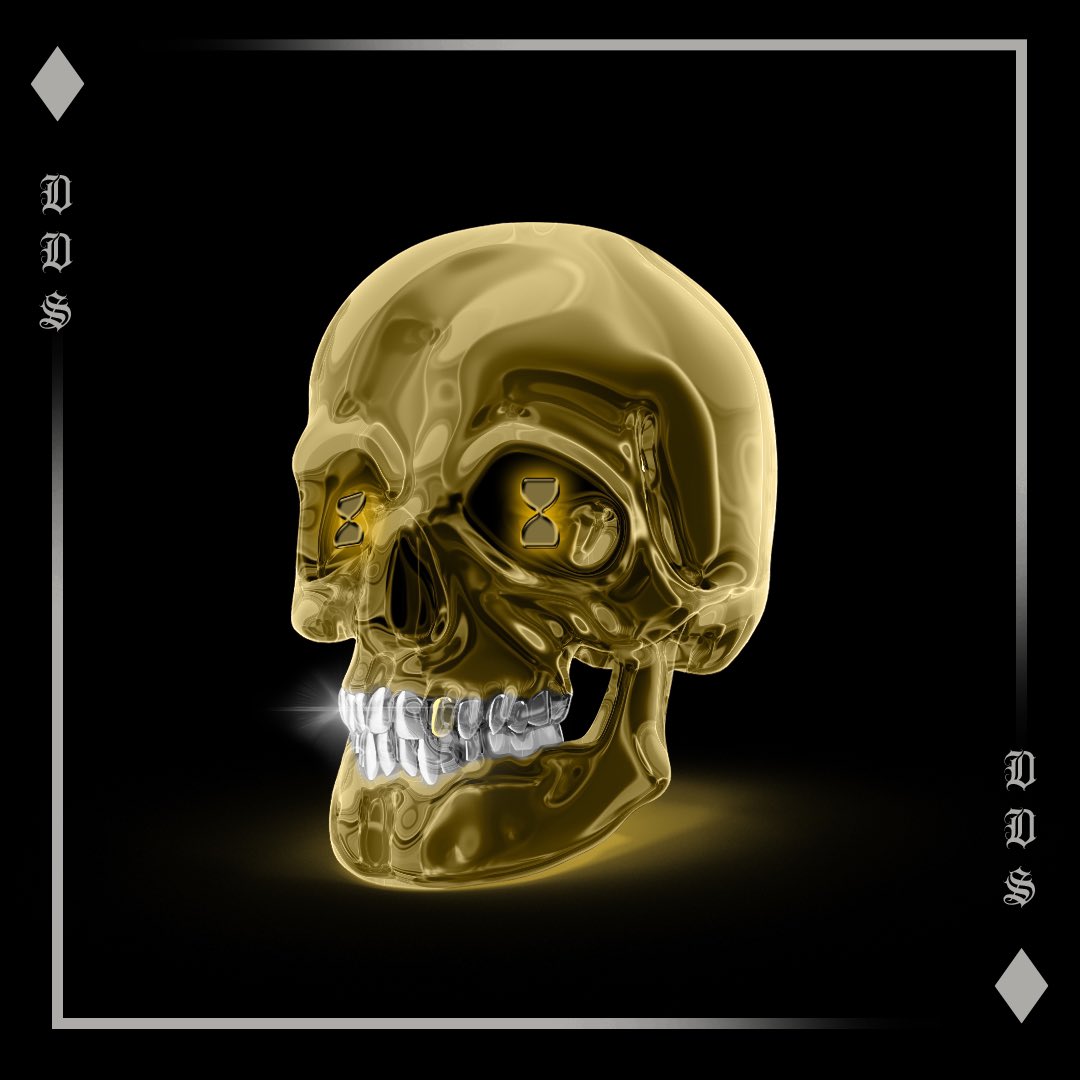 DeadDiamondScty's tweet photo. 🚨 FOUNDER SKULL REVEAL🚨

Introducing @thehourgroup skull! 💀💎 https://t.co/T7DBA9vJxd