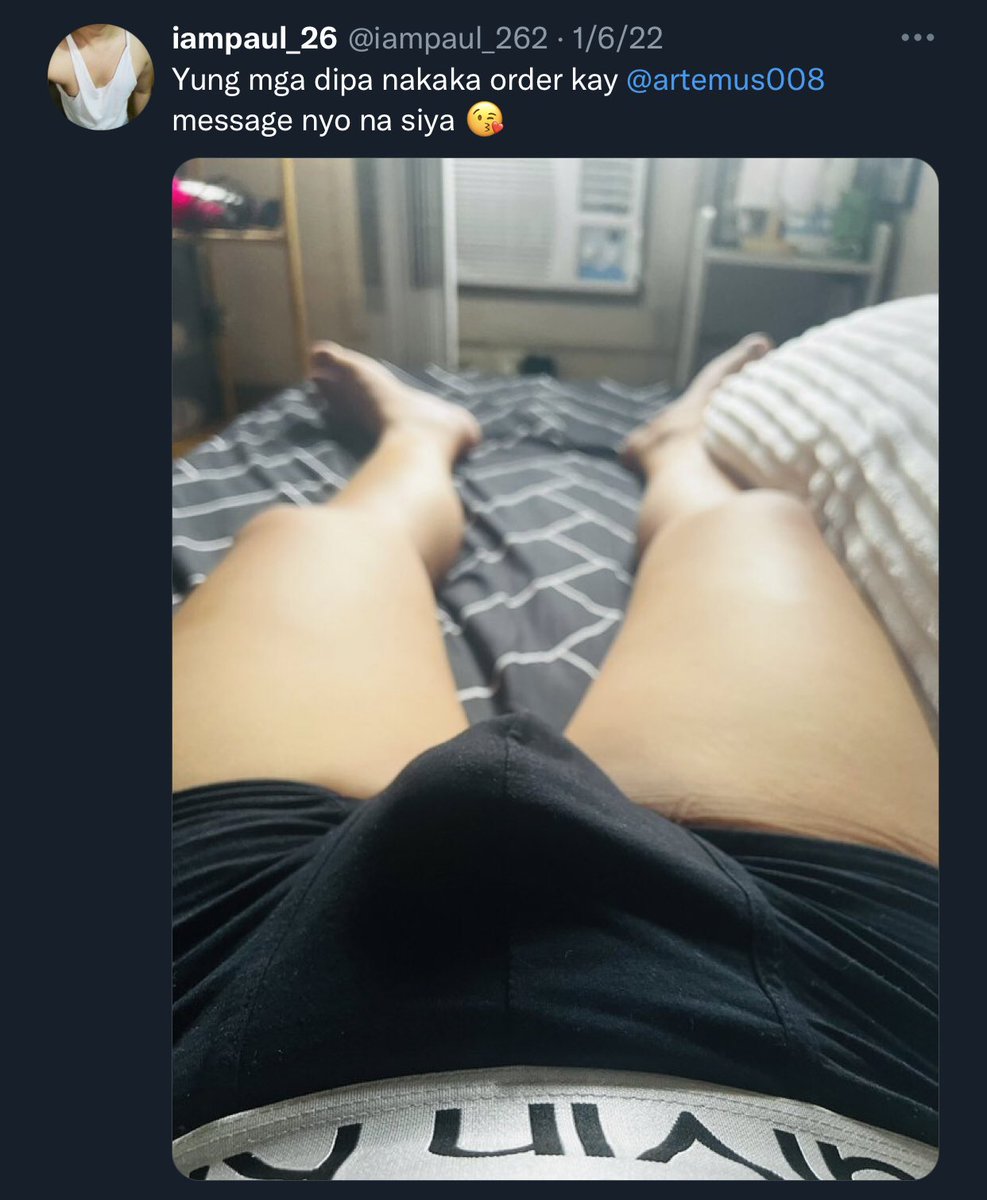 artemus008's tweet photo. good morning po

aga nagising, kailangan makabenta, mga boss kuh na kayo po support na ninyo sa akin po🙏🏻

mga feedback po ng mga ng order sa akin mga boss proof na 100% good quality at legit po na makukuha ninyo mga order ninyo,dun tayo sa legal/ngsisikap sa buhay para kumita https://t.co/f2R6mUdtci